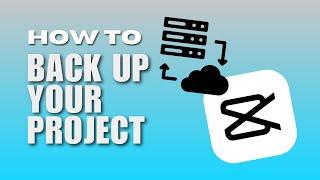 How Can You Back Up Your Project to the CapCut Cloud on CapCut? | Keep Your Project Safe on CapCut