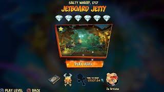 Crash 4 Jetboard Jetty Walkthrough