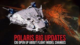 Star Citizen Alpha 3.24.2 - Polaris BIG Updates - CIG On Flight Model Changes