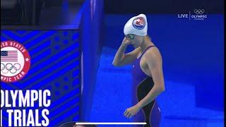 Women 100m Freestyle FINAL A 2021 US OIympic Swimming Trials Wave I