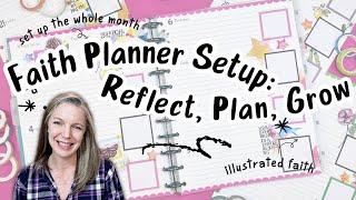 Faith Planner Setup: Reflect, Plan, Grow