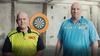 Interview with darts professionals Michael van Gerwen and Vincent van der Voort