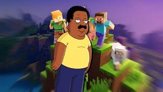 CLEVELAND BROWN TRIES TO PLAY MINECRAFT