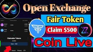 oex withdrawal process | satoshi oex withdraw satoshi | openex fair token claim $1000