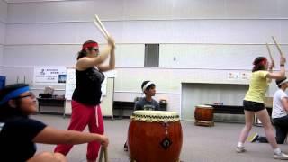 Andy in Japan JET MIP 2012 - Taiko Drummin'