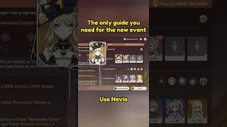 guide for the new event. v5.0 second half code: TARJ1G6U624J #genshingao#genshinlore#genshin