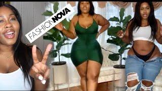 Fashion Nova Curve Try On Haul ft Megan Thee Stallion Collection & Jeans | Plus Size Haul