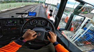 POV  DRIVING  SCANIA  SUPER 2023   adrian cox