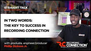 In Two Words: The Key to Success in Recording Connection