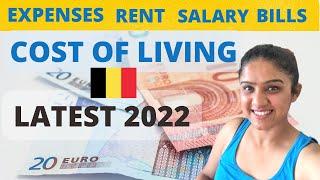 What is Cost of Living in Belgium in 2022? Expenses, Rent, Salary & Bills when living in Brussels