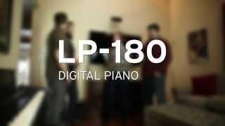 KORG LP-180 is a standard slim digital piano with a rich and authentic grand piano sound