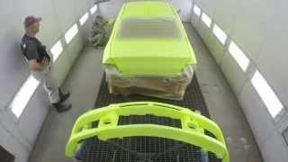 Lancer evolution acid green liquid rubber