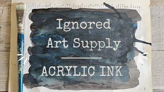 Art Supplies: Use What You Have - Acrylic Inks