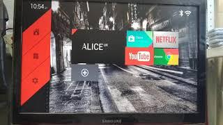 Android TV box Tanix TX3 mini первое включение