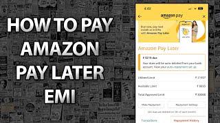 How To Pay Amazon Pay Later EMI in Tamil