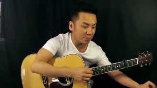 LR Baggs M80 Pickup Demo on a Martin HD35 Review in Singapore