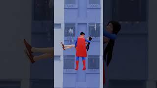 Kisses superman | Funny animation | Comedy animation  #shorts