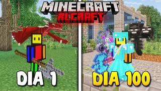 Sobreviví 100 días en RLCraft | El Minecraft MÁS DIFÍCIL