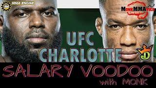 UFC CHARLOTTE | Salary Voodoo w/ MonkMMAtics