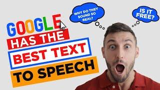 GOOGLE TEXT TO SPEECH IS THE BEST FOR YouTube Videos. #besttexttospeech #besttts