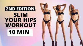 Hips Slimming Workout for Small Toned Hips 2nd Edition / Nina Dapper