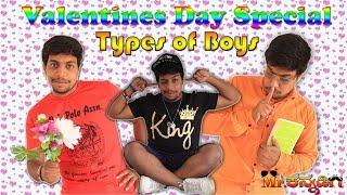 Valentines Day Special | Types of Boyz | Mr.Kannadiga | February 14 |