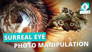 Create A Surreal Eye Photo Manipulation in Pixlr E