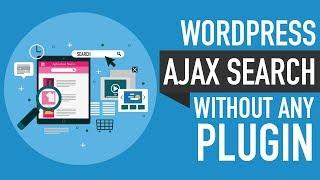 WordPress Ajax Search without Plugin - Tutorial in Urdu | Hindi