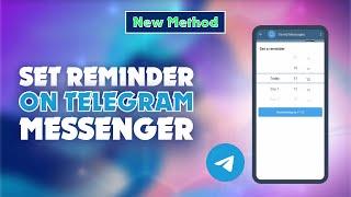 How to Set Reminder on Telegram Messenger   @skillswave