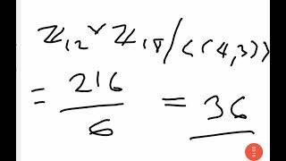 find   order of factor group