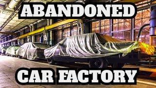 ABANDONED ENGLISH CAR FACTORY 2017 UK ROAD TRIP (NO CARS FOUND)