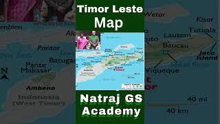 Timor Leste #shorts #mapping #currentaffairs