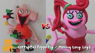 Creando MODS de FNF Corrupted Peppa Pig y Mommy Long Legs / GR Art