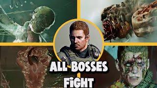 ALL BOSSES FIGHT - RESIDENT EVIL 6 (WITHCUTSCENES) [CHRIS CAMPAING]