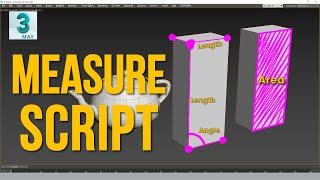 Measure Distance Object 3ds Max | Eris Graphic