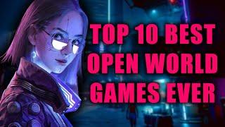 THE BEST OPEN WORLD GAMES EVER MADE, TOP 10 (Cyberpunk 2077, Gta V, Genshin Impact)