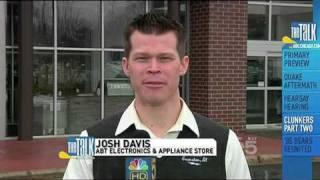 Abt Electronics: Josh Davis Speaks about Cash for Appliances on NBC5's The Talk