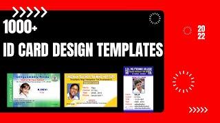 1000+ ID card Design Templates - College / School ID card design Template - Office ID Cards