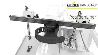 GEIGER Handling RotationLiner Innovative Pick and Place Robot