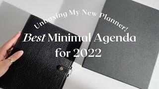  BEST  Minimal Agenda for 2022 | Unboxing My New Filofax Chester Compact A5 Agenda | MadyPlans