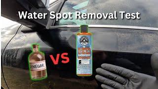 What Is The Best Water Spot Removal | Test With Results | Over 1 Year of Hard Water Spots Gone!