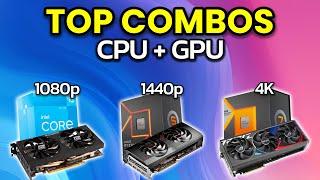  Los Mejores Combos CPU-GPU para PC Gaming en JULIO 2024 | 1080p, 1440p, 4K