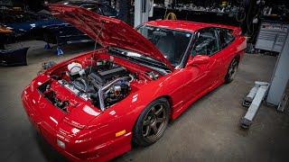 180SX TYPE X FULL ENGINE REFRESH! (SR20det)