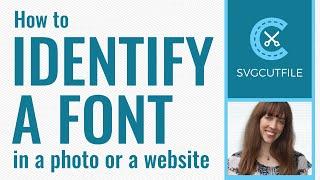 How to identify a font in a photo, piece of artwork, or website