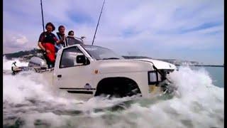 Crossing the Channel in Car Boats! (HQ) | Top Gear