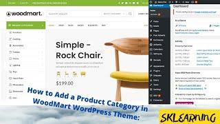 How to Add a Product Category in WoodMart WordPress Theme: A Step-by-Step Guide.