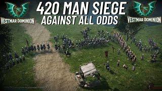 AGAINST ALL ODDS - 420 Man Massive Siege - Persistent Empires|Bannerlord