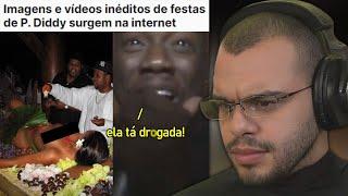 VAZAM VÍDEOS INÉDITOS DAS FESTAS BIZARRAS DE P. DIDDY