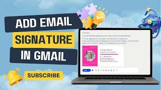 Add Signature in Gmail Like a PRO in 2 Minutes!