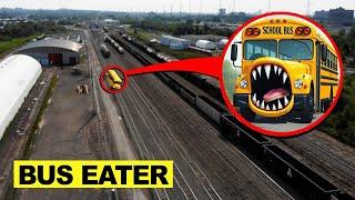 DROHNE ÜBERWACHT BUS EATER IN REAL LIFE AUF KAMERA UM 3 UHR MITTAGS!